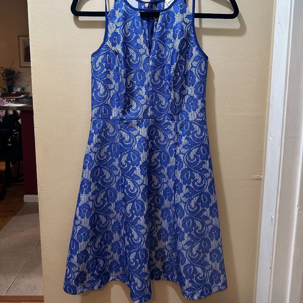 Blue Lace Dress